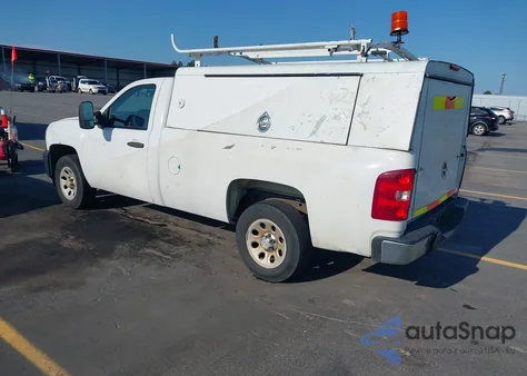 2013 Chevrolet Silverado 1500 Work Truck из США, поврежденный, VIN 1GCNCPEX0DZ900118